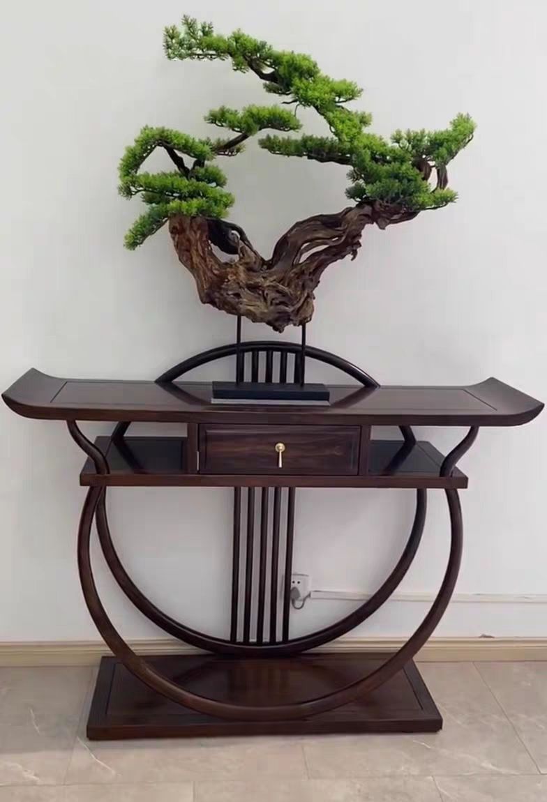 新中式玄关柜,传统与现代的完美融合 新中式玄关柜 - 家居知识