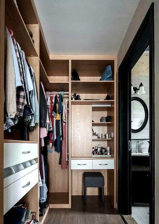 只要2㎡，给你挤出一个衣帽间 - 家居知识