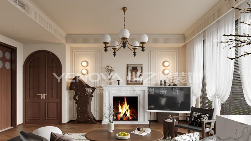 唐山国茂府128平方米法式复古风格装修效果案例|业之峰装饰 - 家居知识