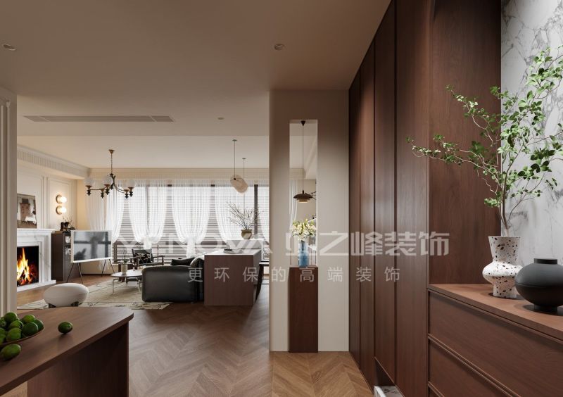 唐山国茂府128平方米法式复古风格装修效果案例|业之峰装饰 - 家居知识