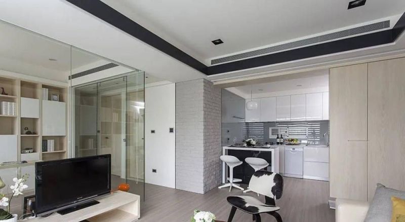 63m²北欧风小户型,开放式设计极致扩容空间 开放式格局、小户型扩容:63m²北欧风之家,空间利用到极致! - 家居知识