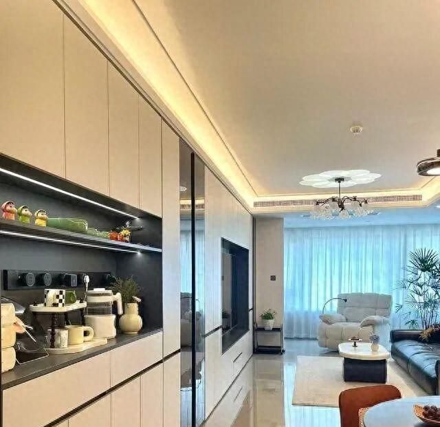 浙江女子120m²家装惊艳全网，电视柜设计引万人效仿，高级感拉满！