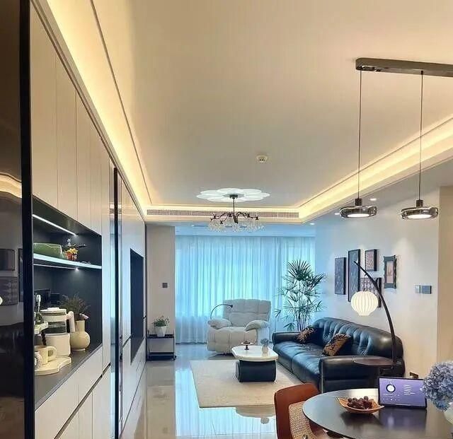 浙江一女子晒出120m²的家，仅电视柜就让无数人效仿，太高级了 - 家居知识