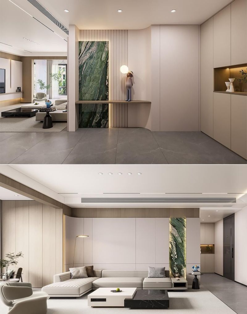 找了9款现代意式风客厅设计！帮忙选选哪一套最好看，最有格调？ - 家居知识