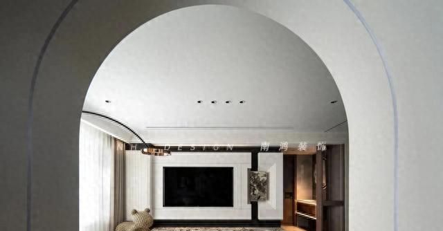 140㎡意式轻奢，用造型与结构诠释灵动高级感