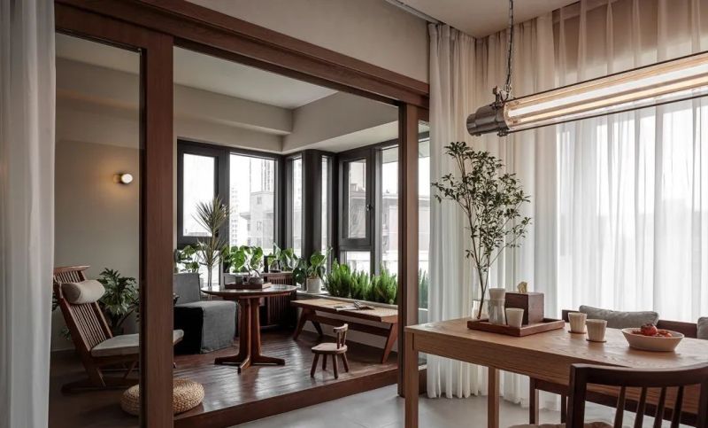 彻底沦陷，她把家装成温馨宁静的侘寂风，还有绝美花园，太治愈了 - 家居知识