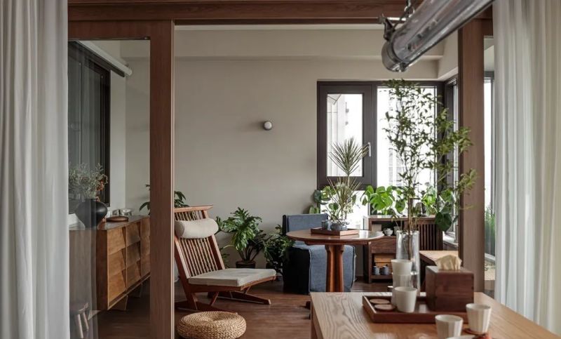 彻底沦陷，她把家装成温馨宁静的侘寂风，还有绝美花园，太治愈了 - 家居知识