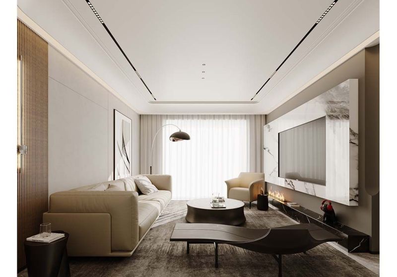 140㎡现代风格装修|简约不简单，治愈系满分 - 家居知识