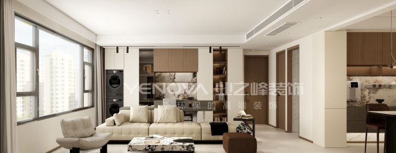 唐山塞纳公馆140平方米现代风格装修效果案例|业之峰装饰 - 家居知识