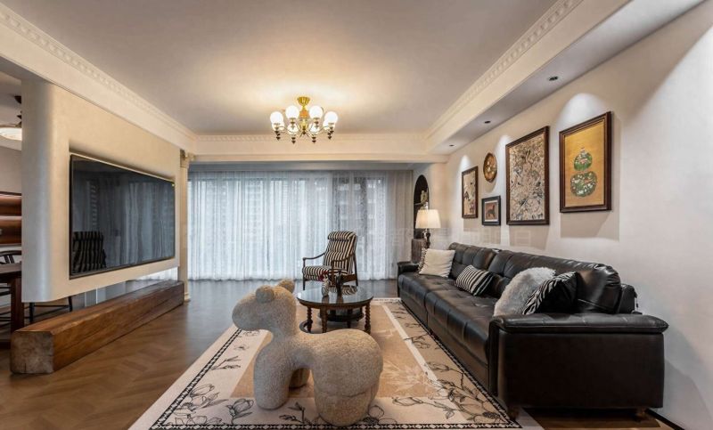 140㎡法式中古风实景，株洲装修设计中的精致小装饰太迷人！