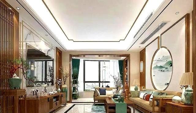 160㎡现代中式混搭家装,创意设计演绎夫妻理想家居 夫妻160㎡家居装修,现代与中式风格完美融合,家装设计充满创意 - 家居知识