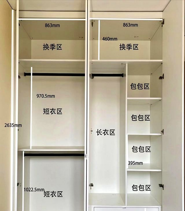 定制衣柜收纳全攻略,合理布局轻松装下全家衣物 定制衣柜全攻略,结构合理空间不浪费,老婆衣服再多照样整齐收纳 - 家居知识
