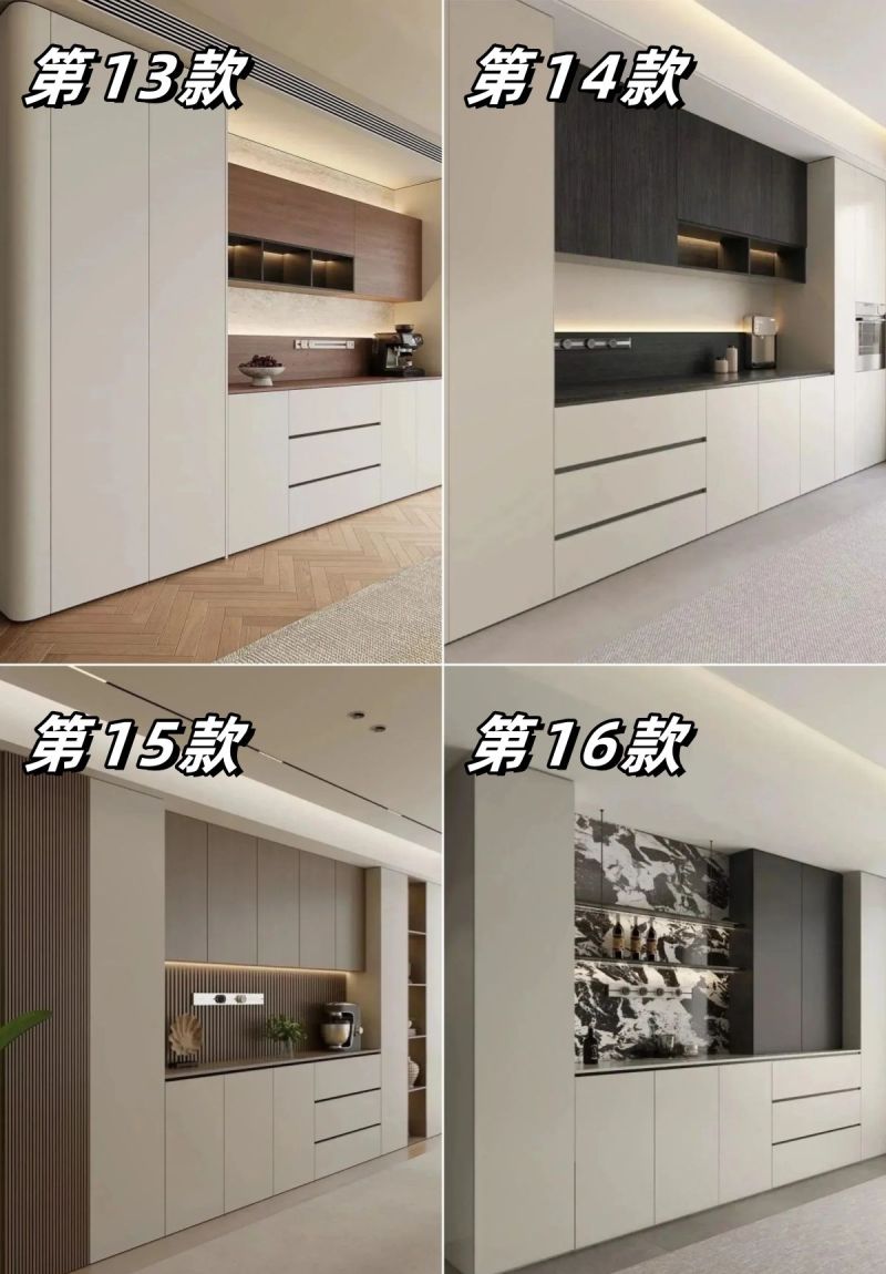 高级感+实用，2025最新款餐边柜设计！ - 家居知识