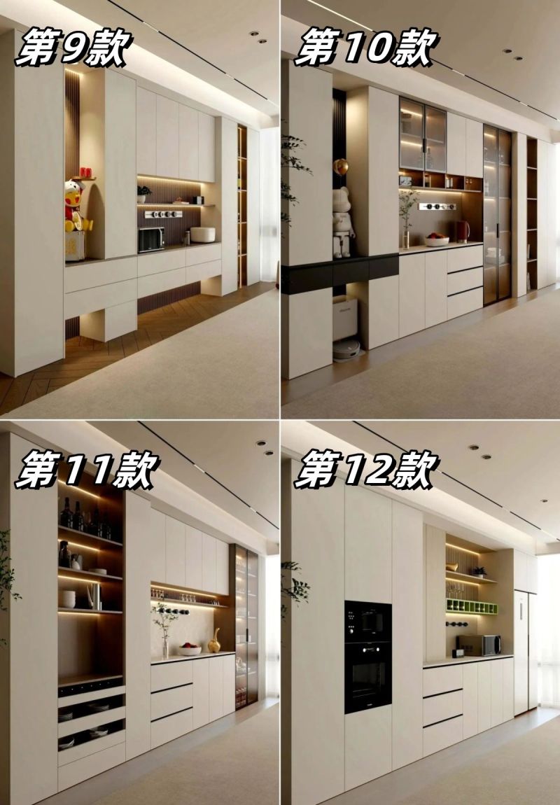 高级感+实用，2025最新款餐边柜设计！ - 家居知识
