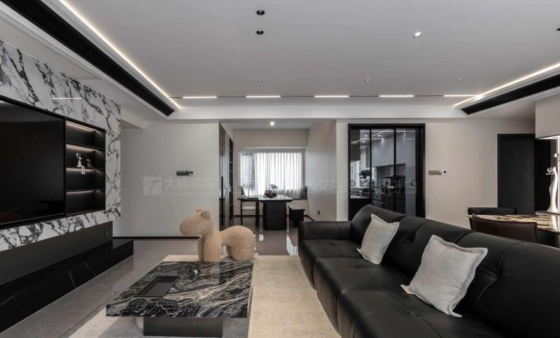 株洲装修设计：146㎡现代风格实景，简洁大方不失生活品味 - 家居知识