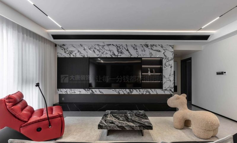 株洲装修设计：146㎡现代风格实景，简洁大方不失生活品味 - 家居知识