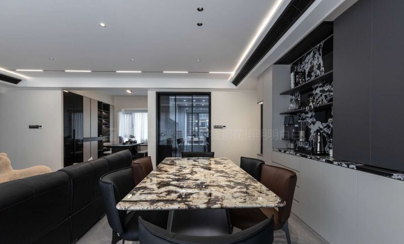 株洲装修设计：146㎡现代风格实景，简洁大方不失生活品味 - 家居知识