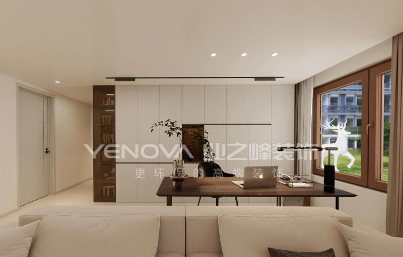 唐山禹洲凤凰府128平方米现代风格装修效果案例|业之峰装饰 - 家居知识