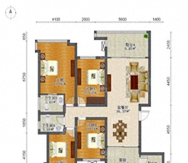 115㎡轻奢风装修，比北欧日式更吸睛，一眼心动！