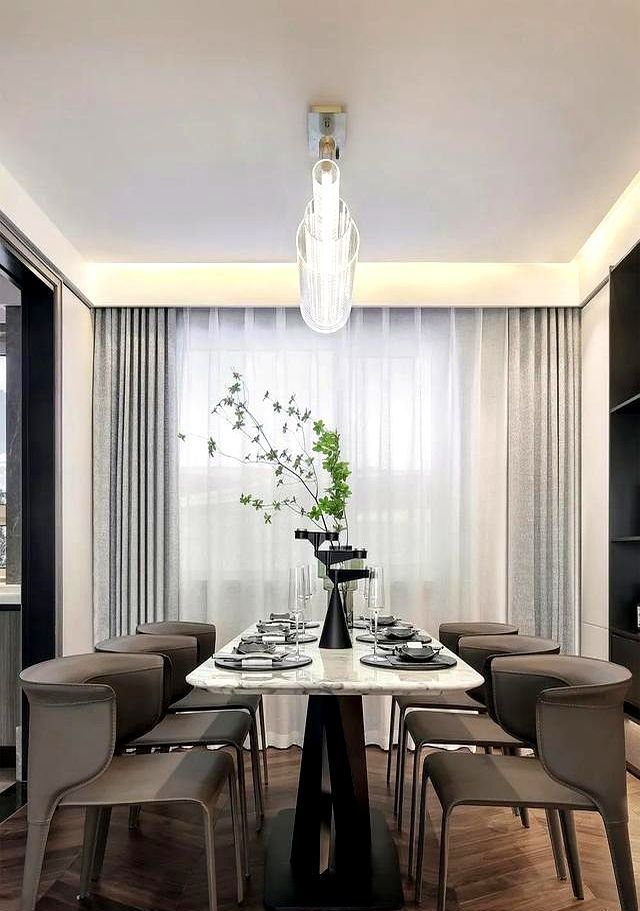 138㎡轻奢风豪宅,进门瞬间被惊艳,比别墅还高级! 全屋高级感轻奢风,138㎡比别墅还高端,进门就被惊艳到 - 家居知识