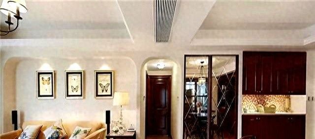 新家豪装新美式风，朋友惊叹，高级感拉满！