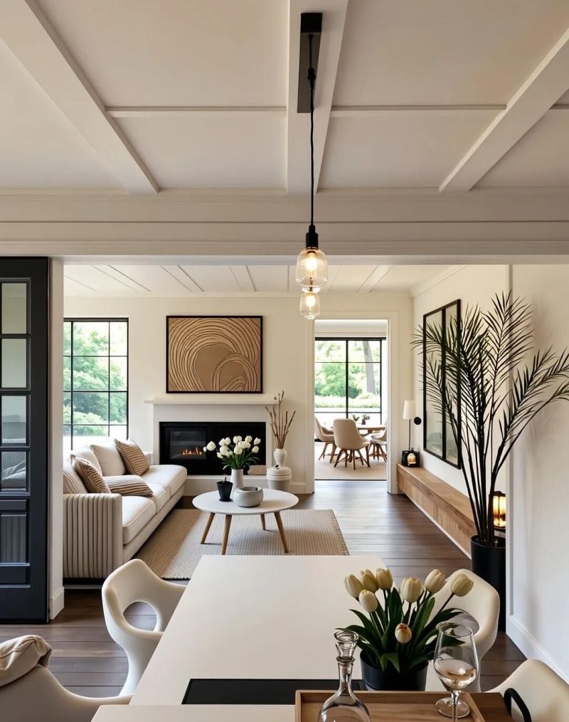 ins风大宅太爱了轻法式白色空间把生活过成电影～ - 家居知识