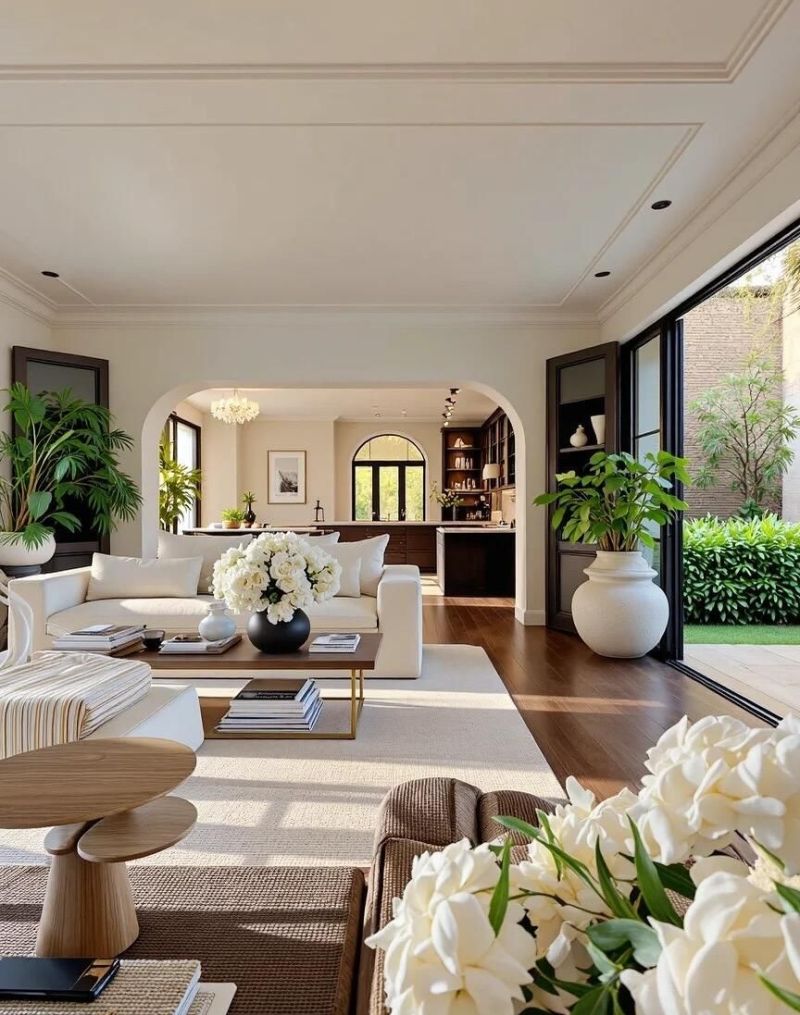 ins风大宅太爱了轻法式白色空间把生活过成电影～ - 家居知识