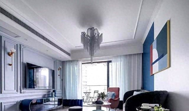 142㎡法式轻奢风住宅，优雅与华丽的完美碰撞