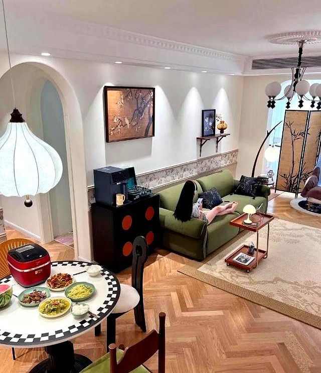 看了他们107㎡的法式家，装修仅花了12w，才懂会布置的重要性！ - 家居知识