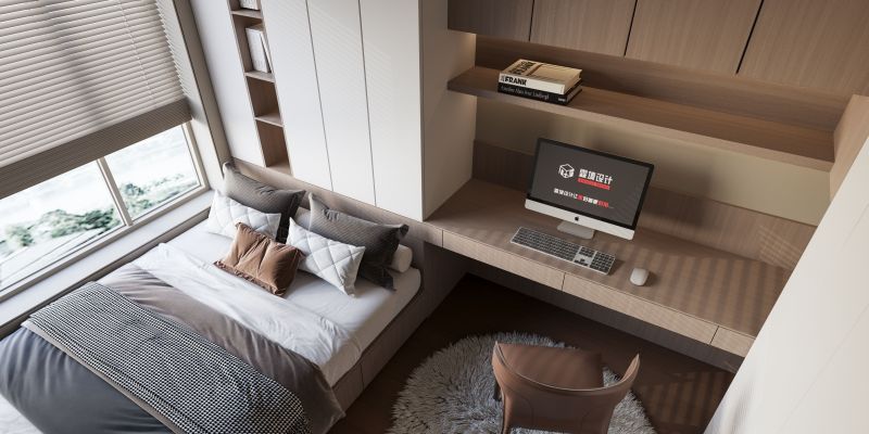 青岛｜卧室巧变现代榻榻米 全屋定制挺哥设计，让我家焕然一新 - 家居知识