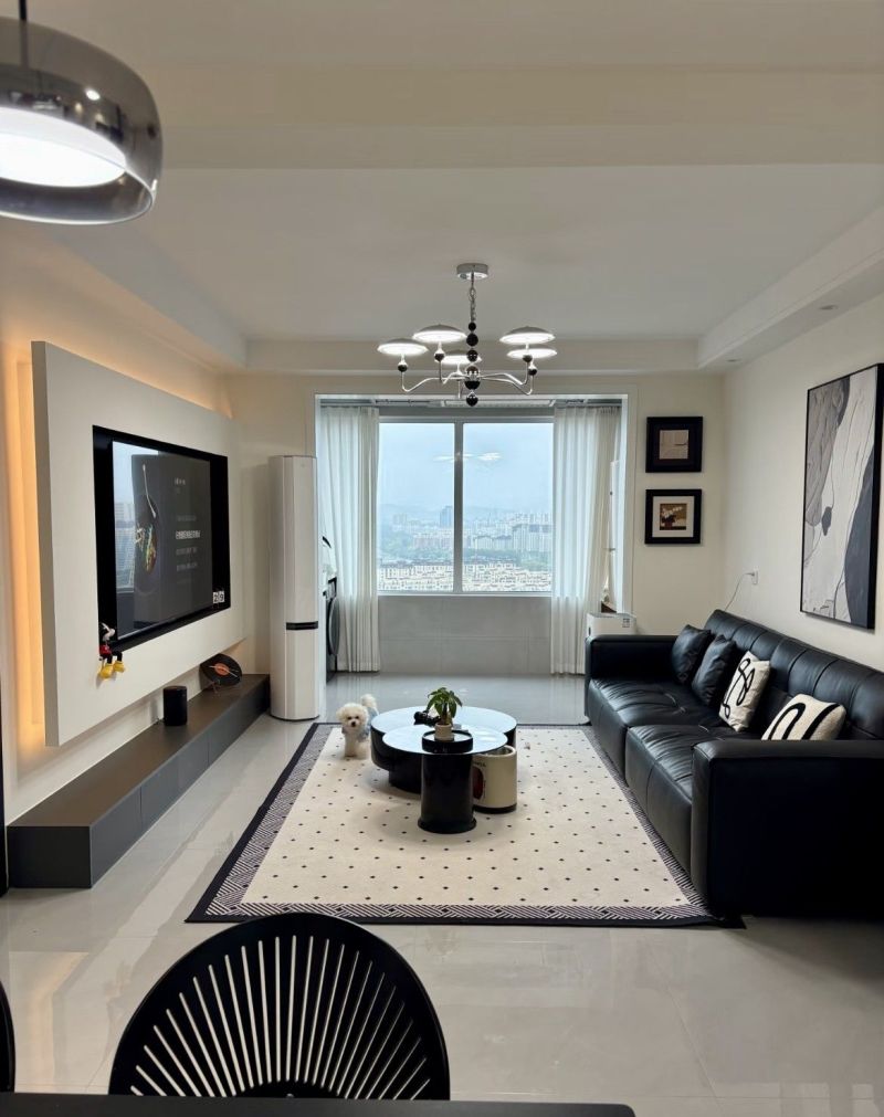 被父母吐槽家徒四壁的黑白风，我真的爱惨了！小户型显大这么装修 - 家居知识