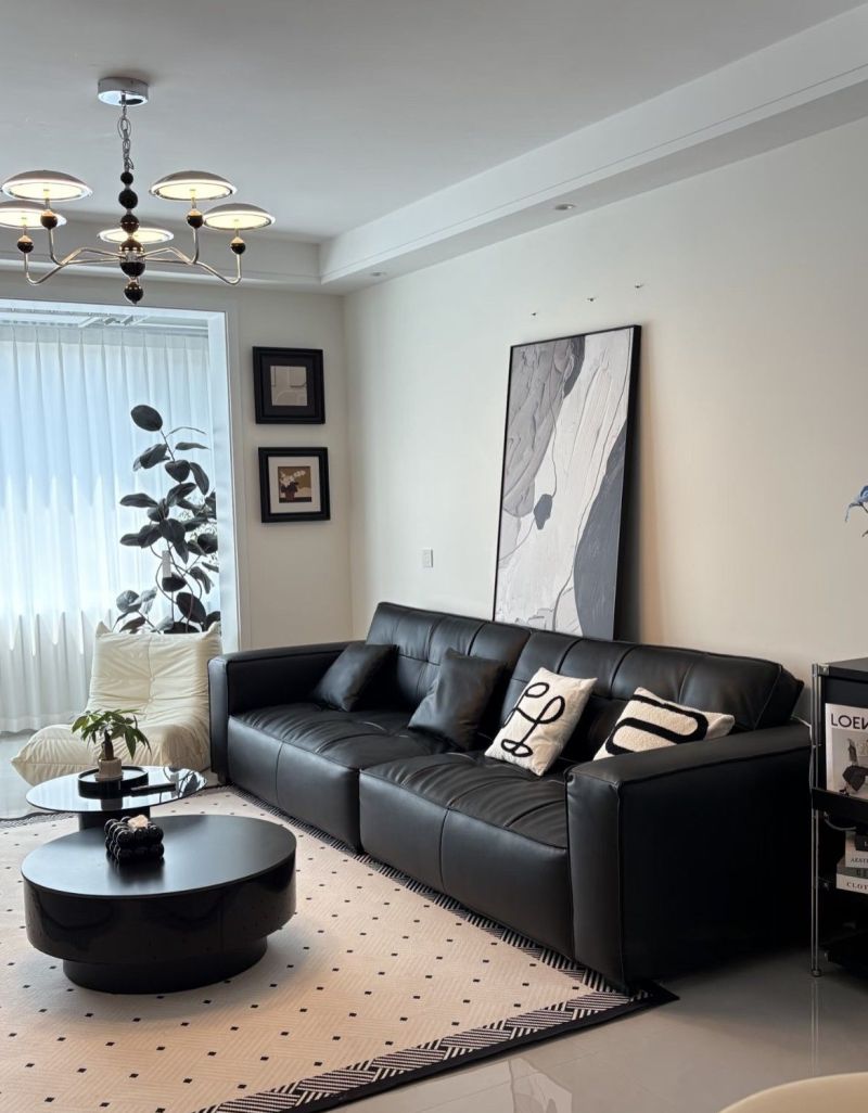 被父母吐槽家徒四壁的黑白风，我真的爱惨了！小户型显大这么装修 - 家居知识