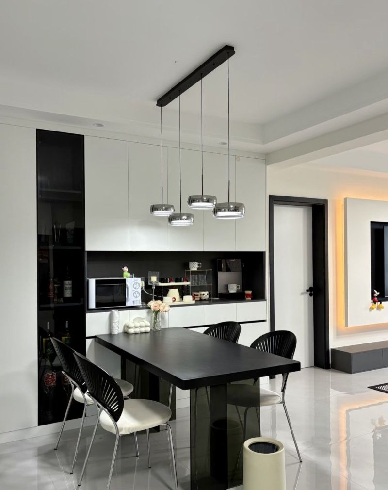 被父母吐槽家徒四壁的黑白风，我真的爱惨了！小户型显大这么装修 - 家居知识