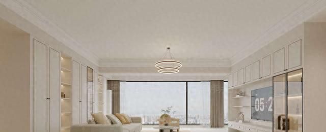 143㎡现代轻奢风装修，简约与质感并存的家居美学