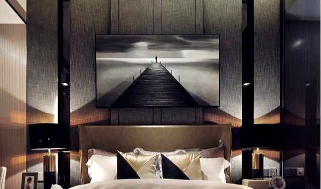 跳跃穿插的高级色系，105㎡现代轻奢风，给人高端大气的城市乐活 - 家居知识