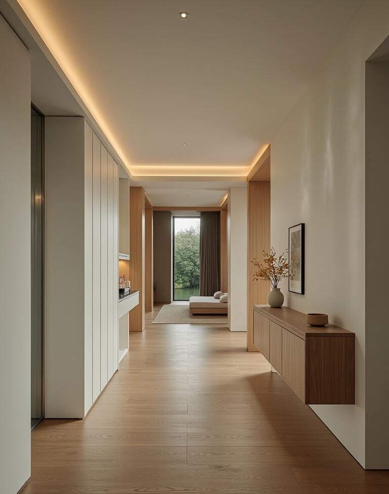 原木风设计，大平层既视感，为住宅实现空间感倍增。 - 家居知识