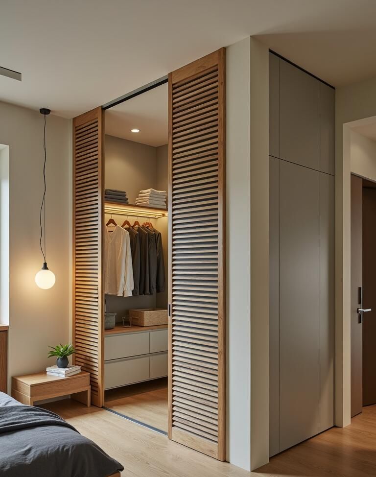 原木风设计，大平层既视感，为住宅实现空间感倍增。 - 家居知识