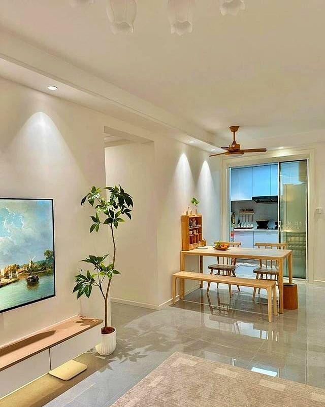 穷装80㎡原木奶油风，硬装9万，软装4万 - 家居知识