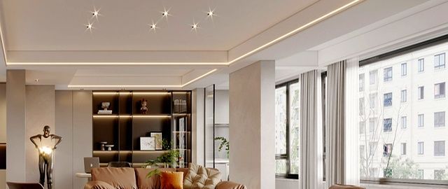 147㎡现代意式风平层设计,诸暨中茂府装修案例分享 147㎡现代意式风平层装修-诸暨中茂府 - 家居知识