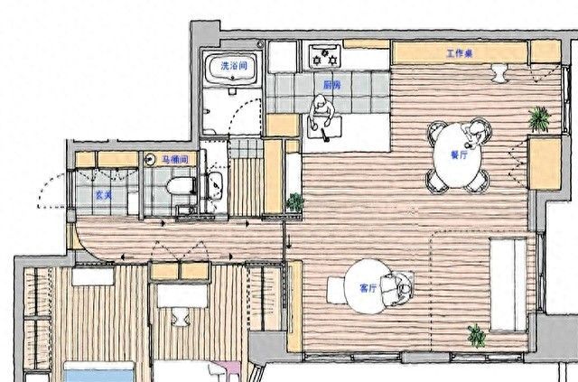 88㎡日式治愈家，装修界的极致美学典范