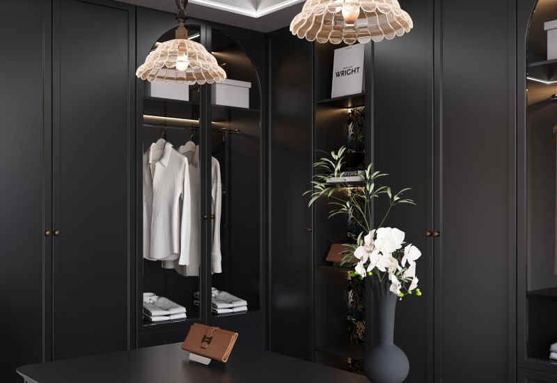 海信·君悦 | 15㎡卧室变身法式复古风衣帽间 - 家居知识