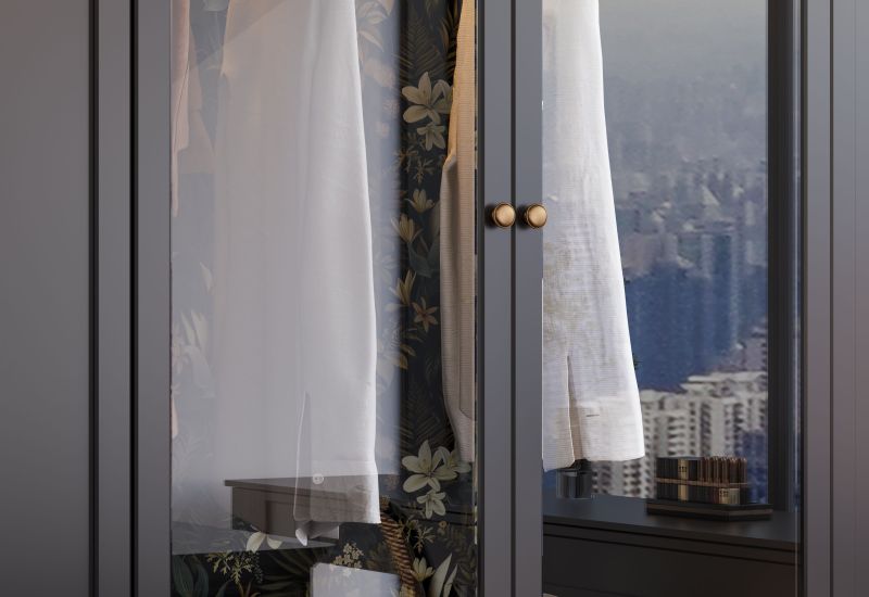 海信·君悦 | 15㎡卧室变身法式复古风衣帽间 - 家居知识