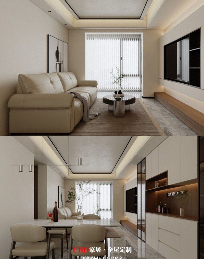 CBD家居 | 115㎡原木轻奢风，源自空间设计的无限魅力！ - 家居知识