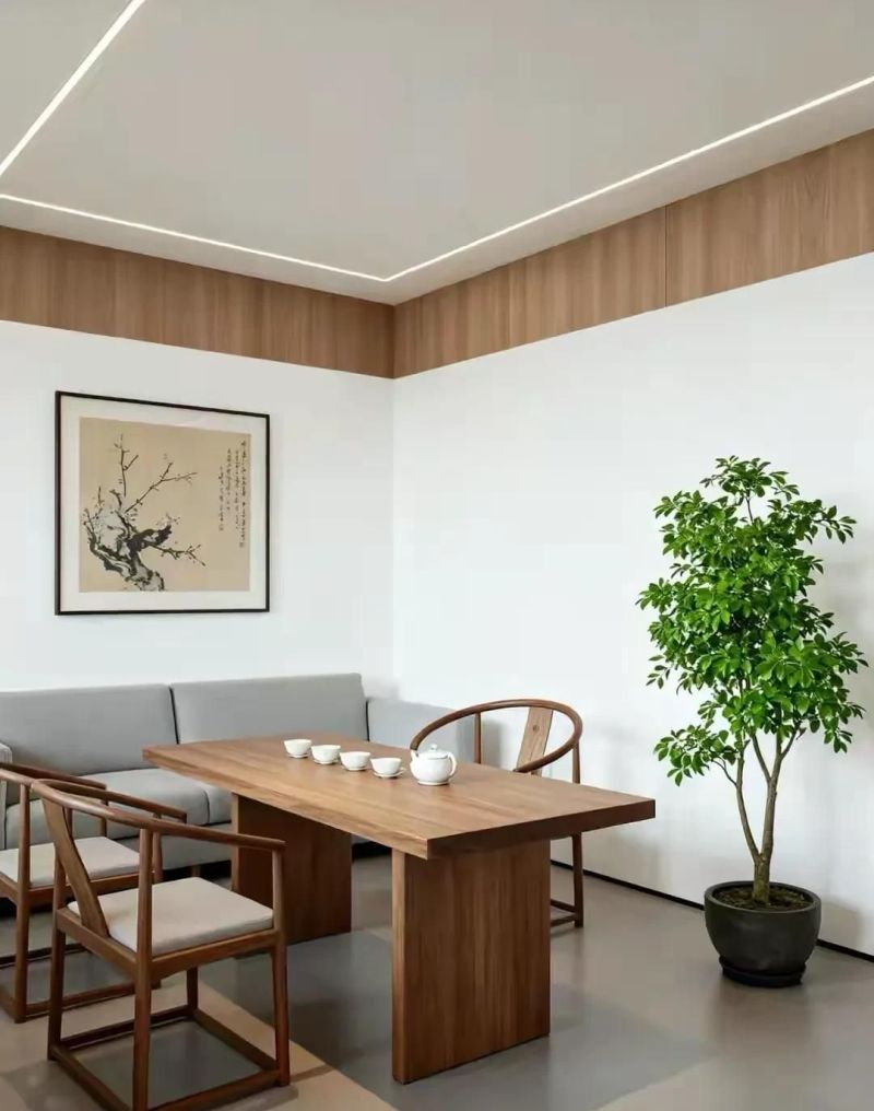 原木风勾勒质感，大平层既视感拉满，空间秒扩容 - 家居知识