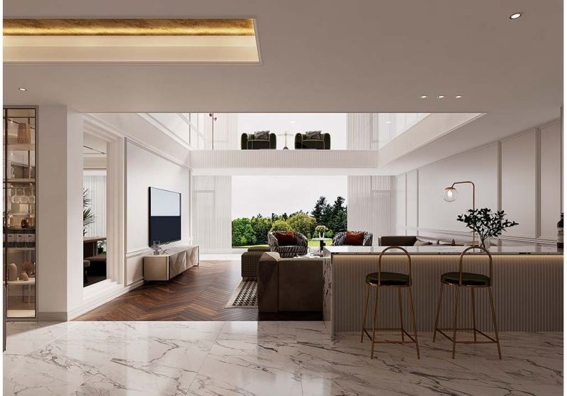 360㎡轻法式浪漫家装,简约优雅一眼心动! 360㎡轻法式装修|简约浪漫,心动的感觉! - 家居知识