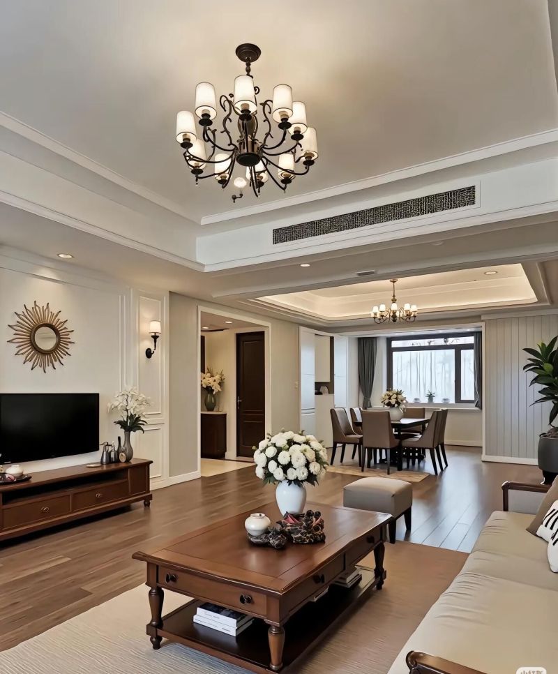 家里爸妈都觉得这种美式老气，装完之后真香！ - 家居知识