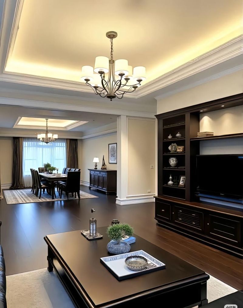 家里爸妈都觉得这种美式老气，装完之后真香！ - 家居知识