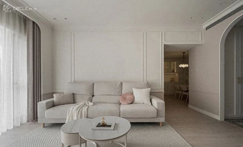 132㎡轻美式宅邸，温柔女主人的理想家