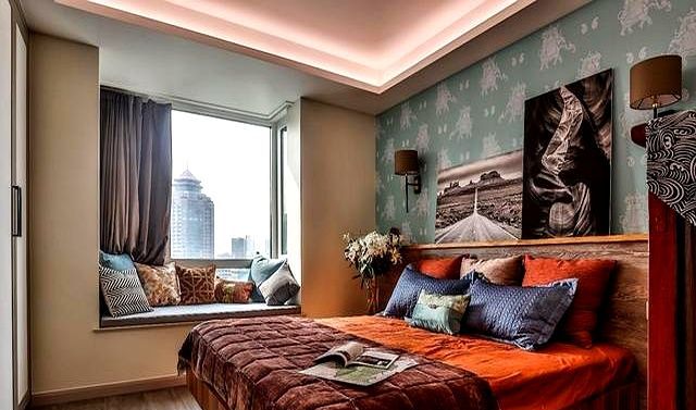 85㎡混搭风两居室,解锁潮流家装新姿势 85平方米的两居室,混搭的风格,原来家装也可以这样潮流 - 家居知识