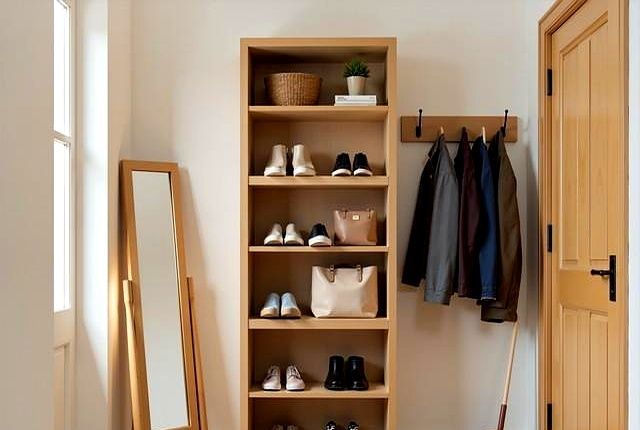 高颜值定制鞋柜,告别玄关杂乱,打造超强收纳的回家仪式感 玄关杂乱?高颜值+超强收纳的定制鞋柜,才是回家的正确打开方式 - 家居知识